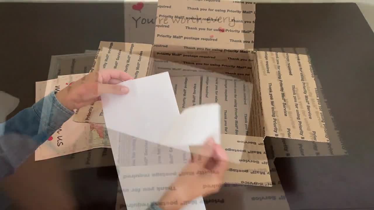 Naklejki na paczki z prezentami na Święto Dziękczynienia / naklejki na pudełka z prezentami na Święto Dziękczynienia z okazji dalekiej podróży / jesienne pudełko wysyłkowe dla studenta video poster