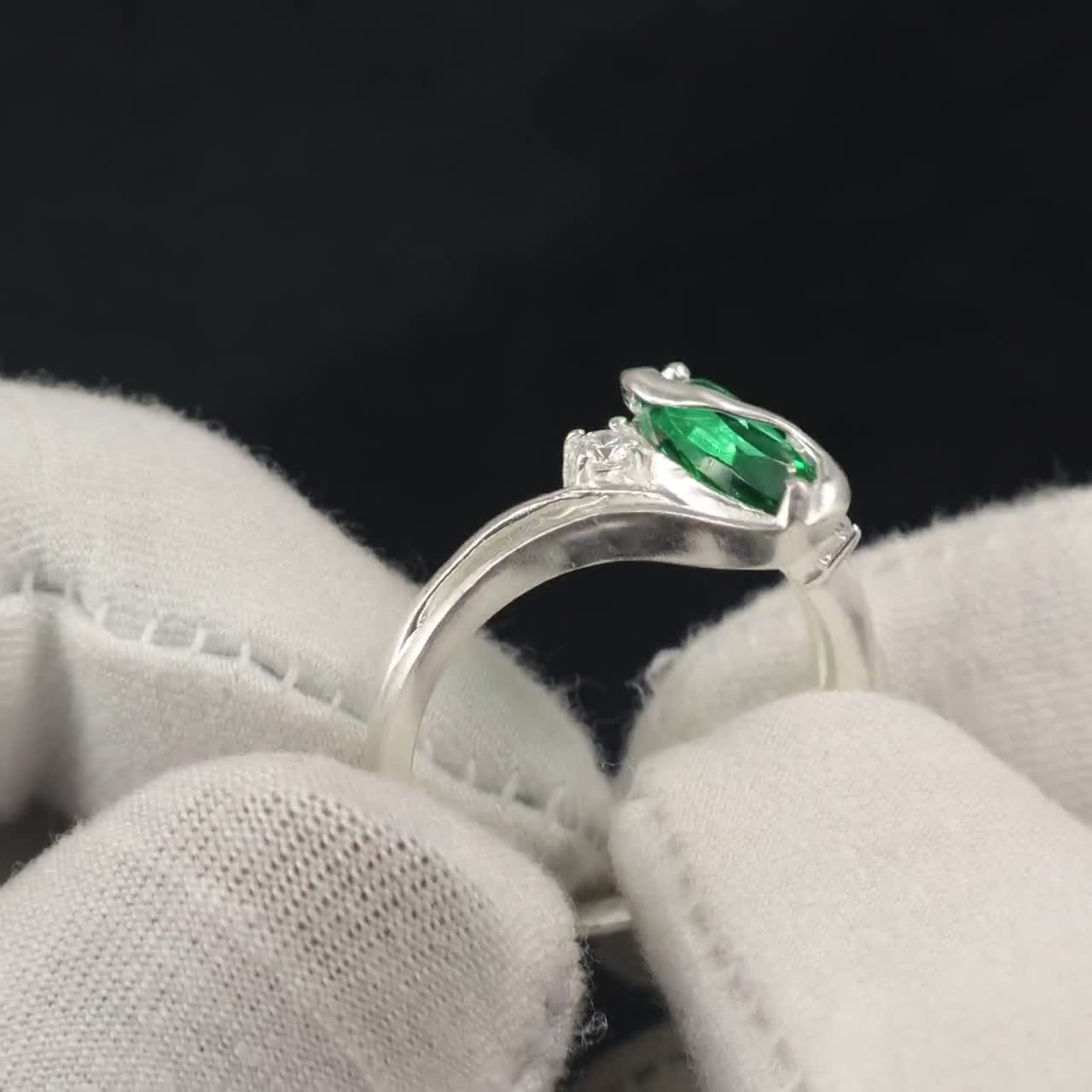 anello con pietra regolabile - Gioielli - Anelli - di maryione | su