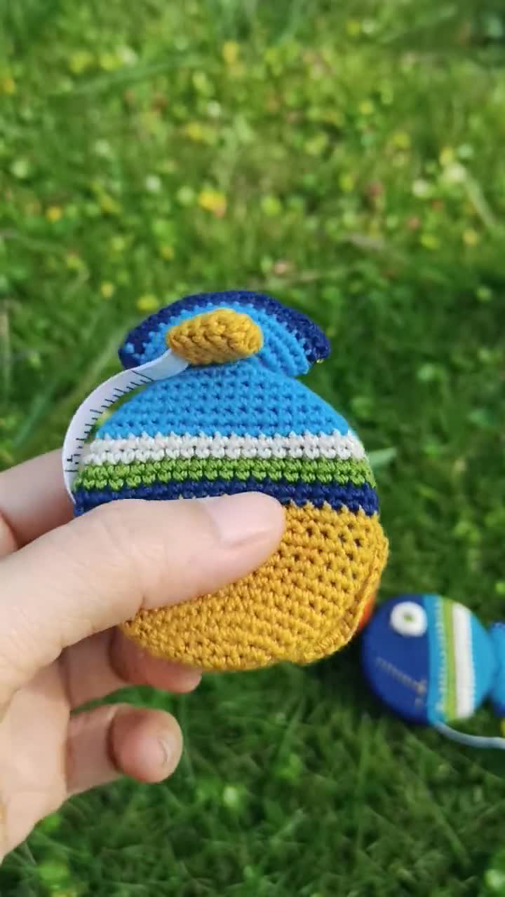 Crochet Fish Tape Measure - 714329773544