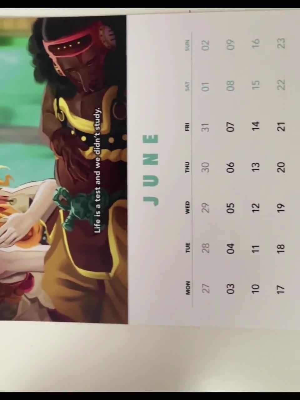 One Piece Calendar 2024 