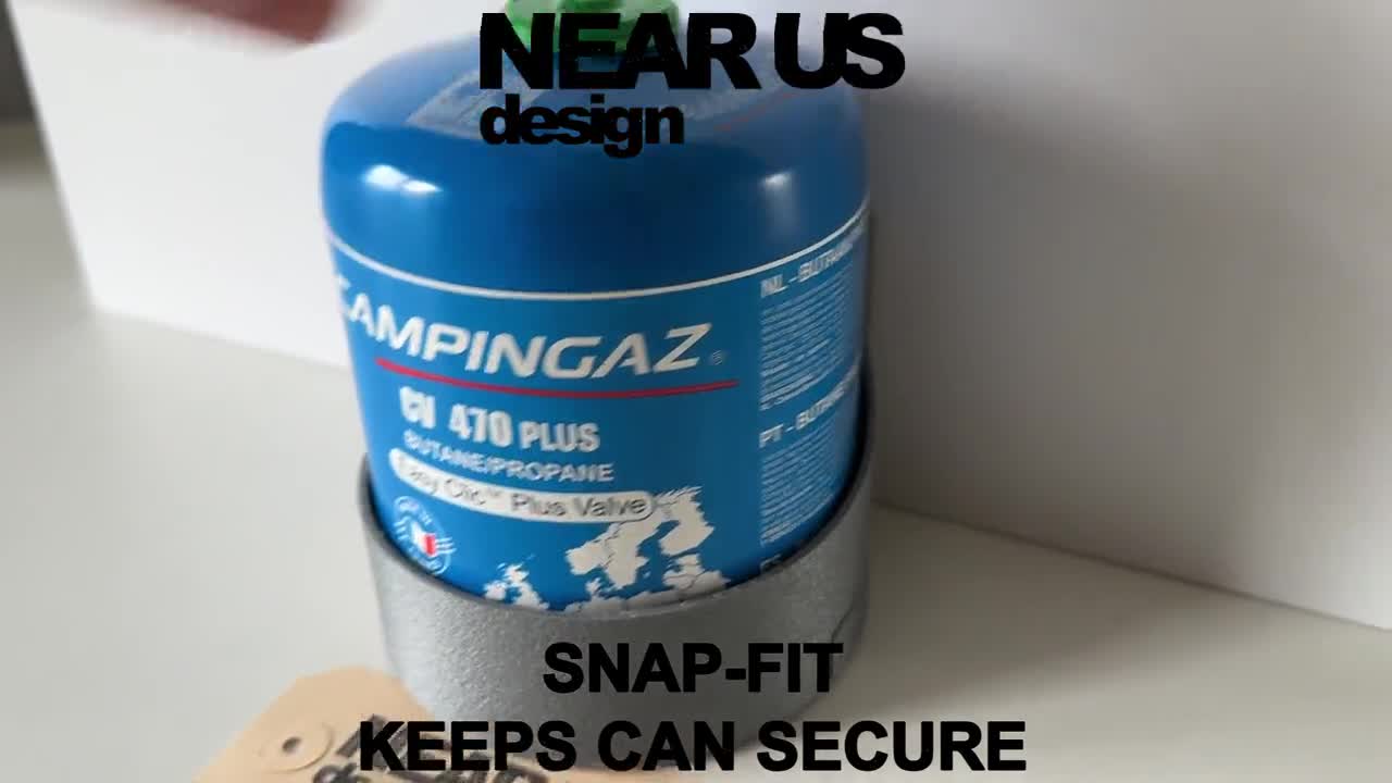 Campingaz CV470 Plus Gas Can Holder | Snap-fit Weatherproof