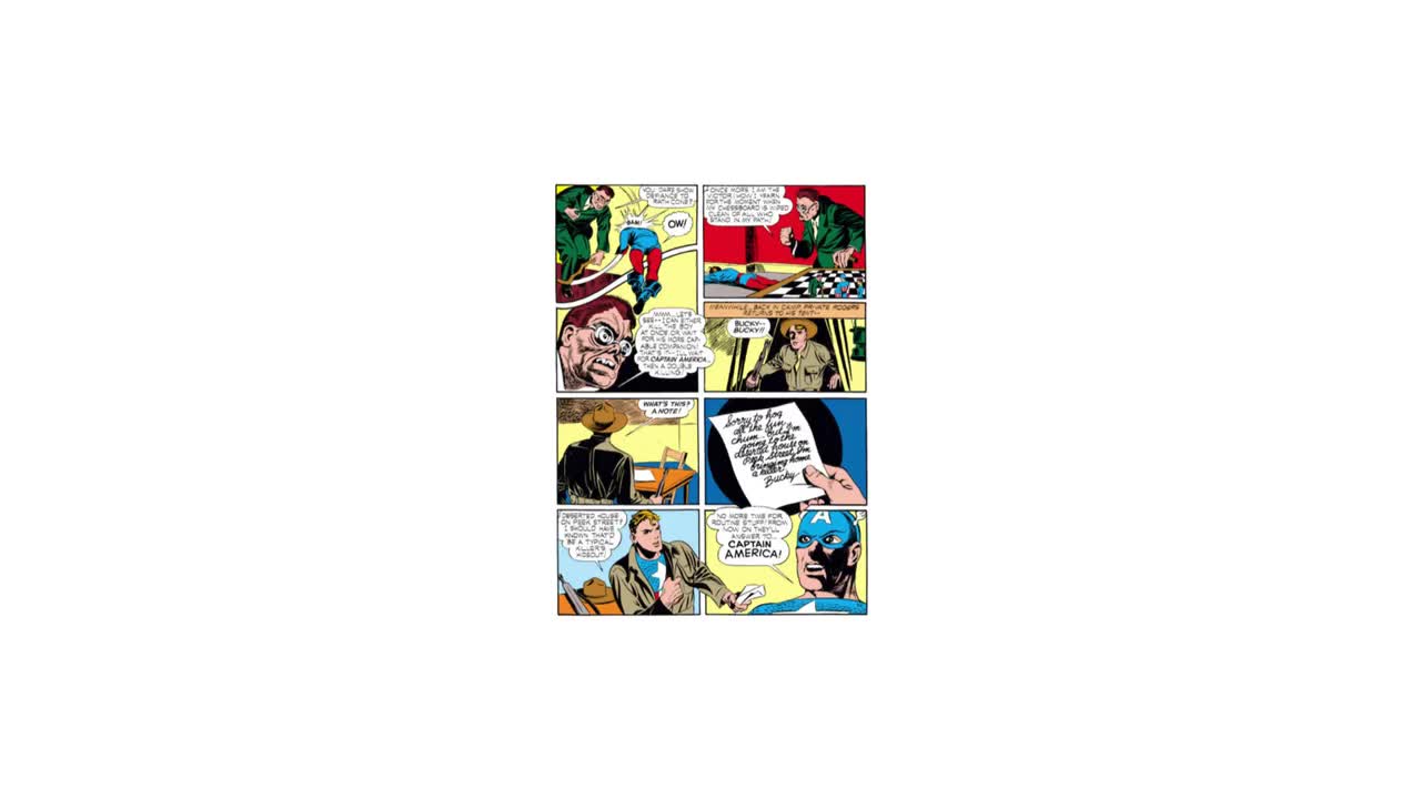 キャプテン・アメリカ 漫画セット キャプテン・アメリカ コミック (1 - 78) (1941 - 1954) 黄金