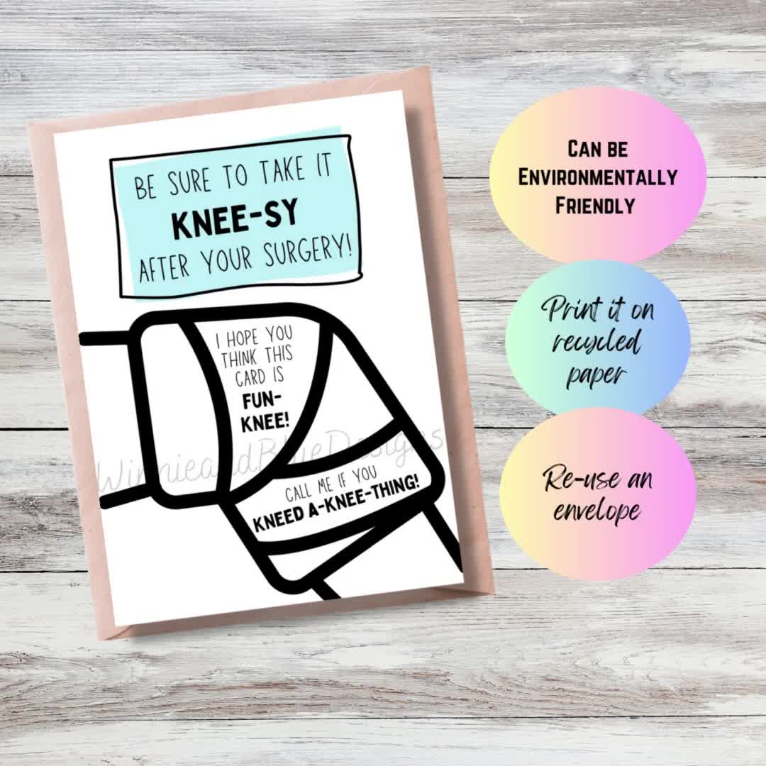 I Knee'd Help New Knee Surgery Replacement Funny Throw Pillow by