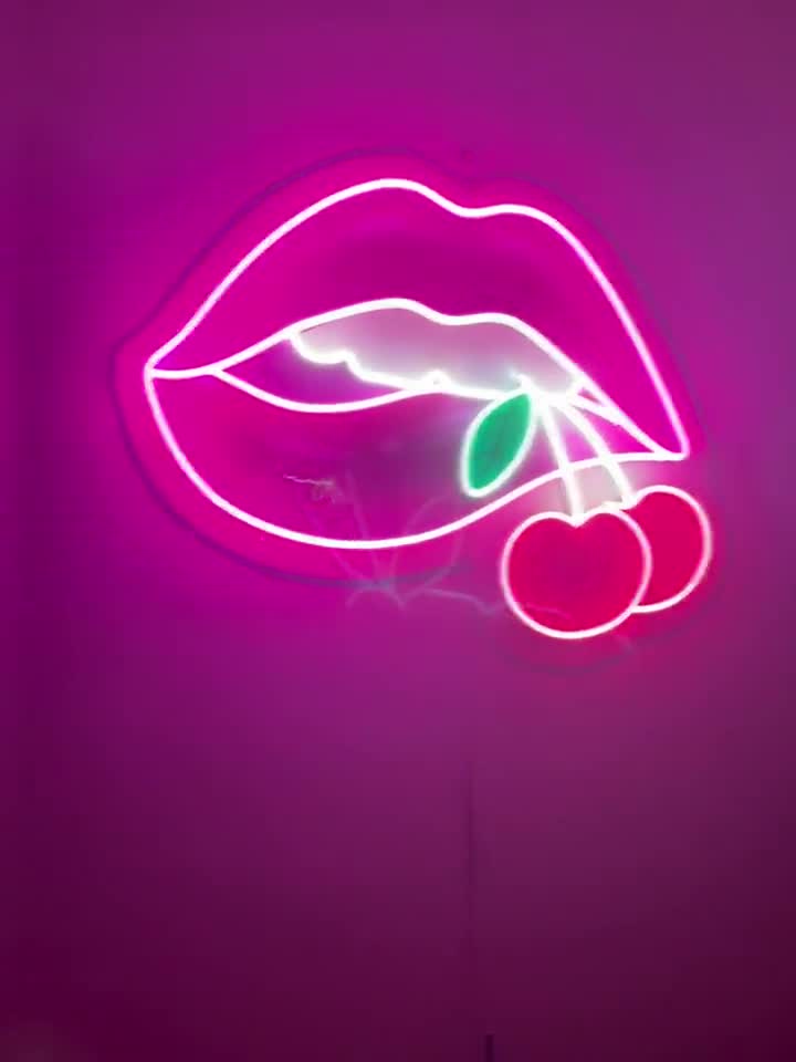 Lips - Neon Sign - Neon Mama