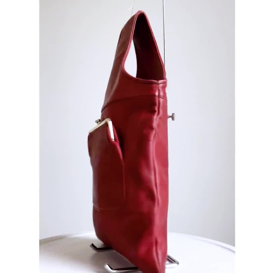 Vintage Coach Bonnie Sling Red Ergo Rare