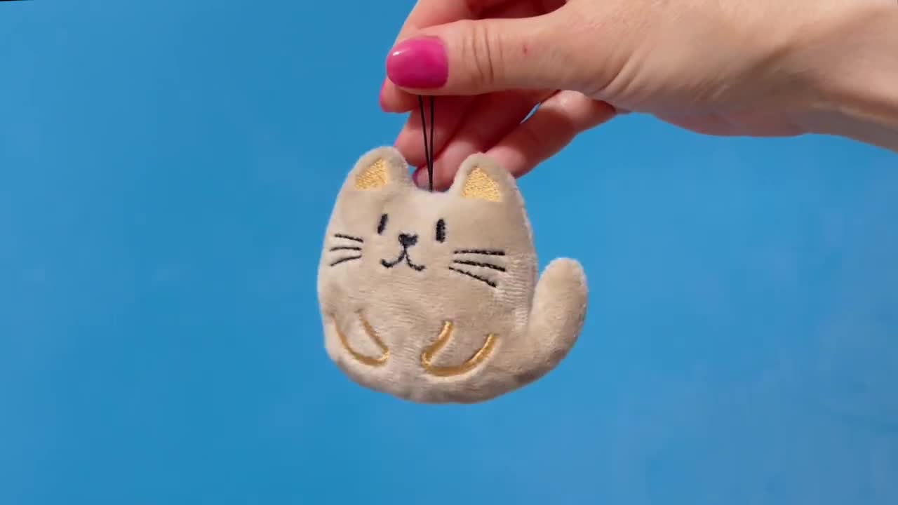 Cat Plush Toy Machine Embroidery Design – ITH Stuffed Animal (Instant Download) video poster