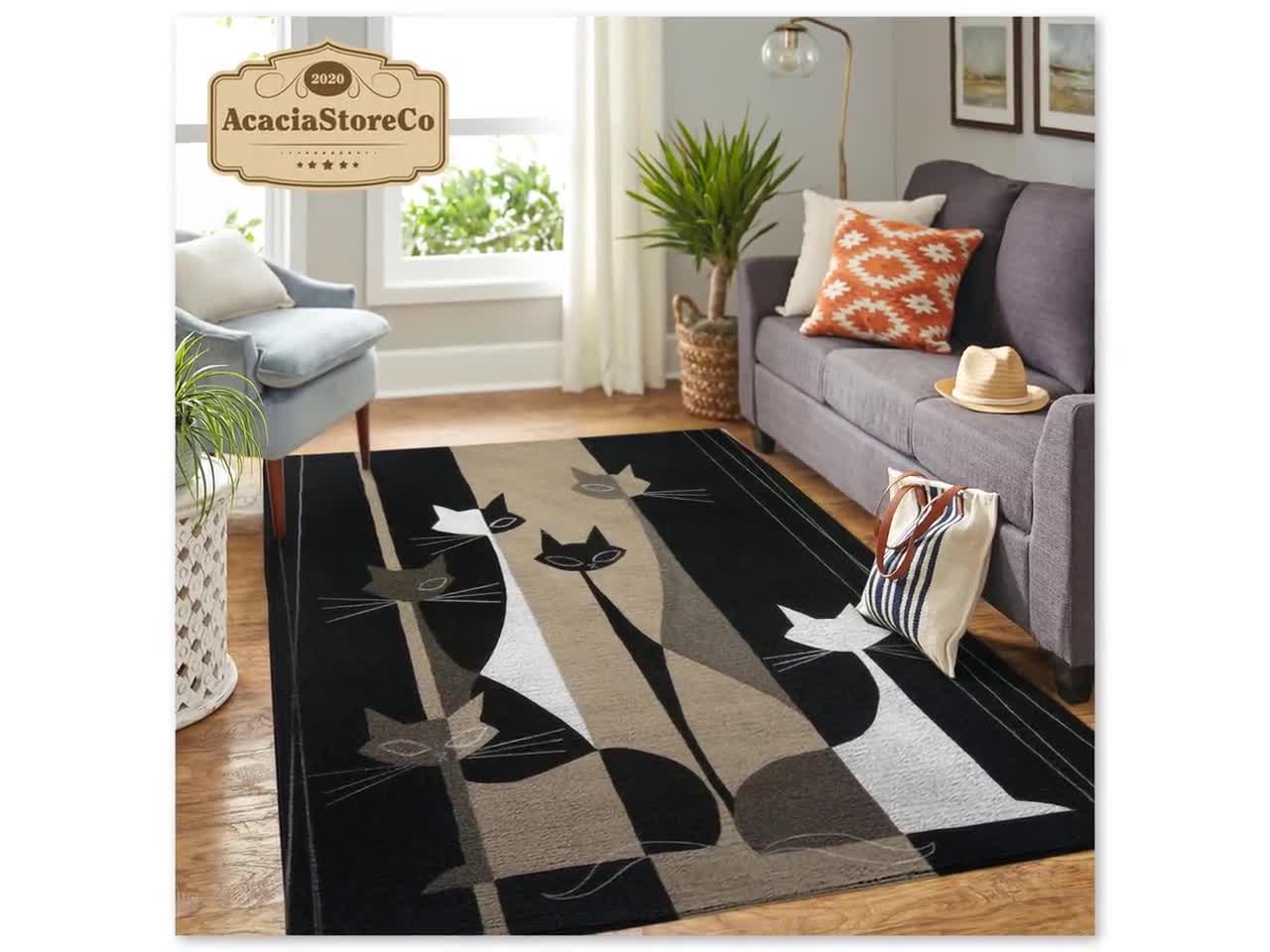 Cute Cat Rug – CORX Designs