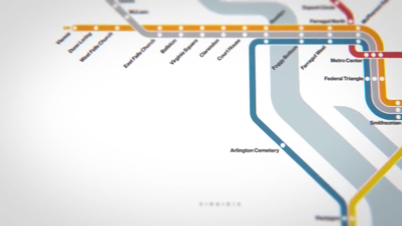 Dc Metro Map Poster Tourist Map Of English Bank2homecom