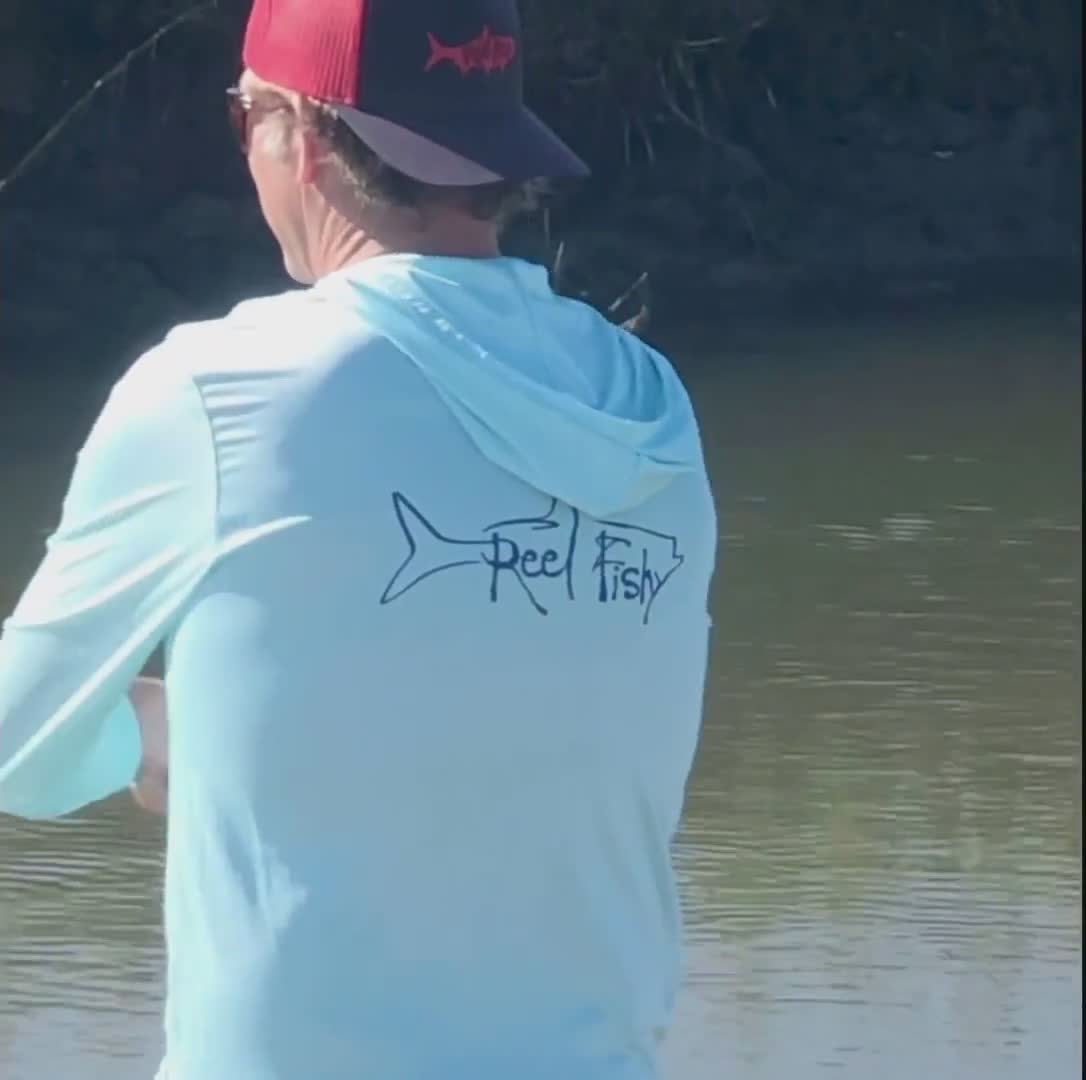 Tarpon Hoodie Performance Dry-fit Fishing Long Sleeve Shirts, 50 UPF Sun  Protection, Men's Tarpon SPF Hoody Fishing Shirt, Ladies UV Shirt -   Canada