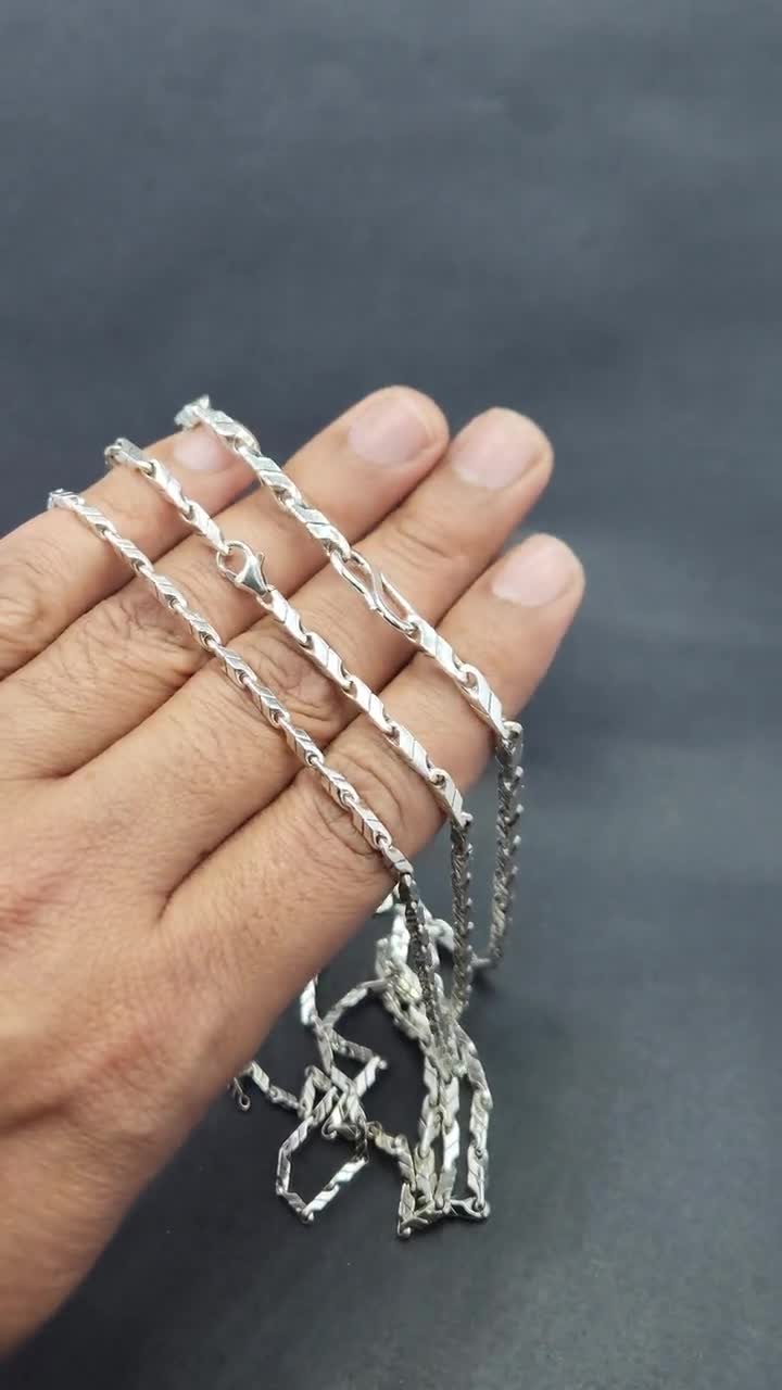 Men's Silver Chains – Big and Bold Designs