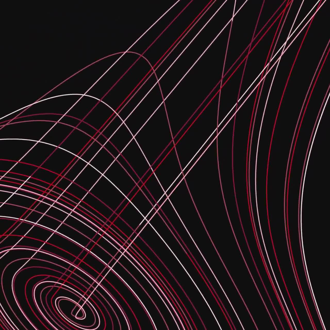 Lámina con temática de la teoría del caos, arte mural minimalista con temática matemática, disponible en varios idiomas. video poster