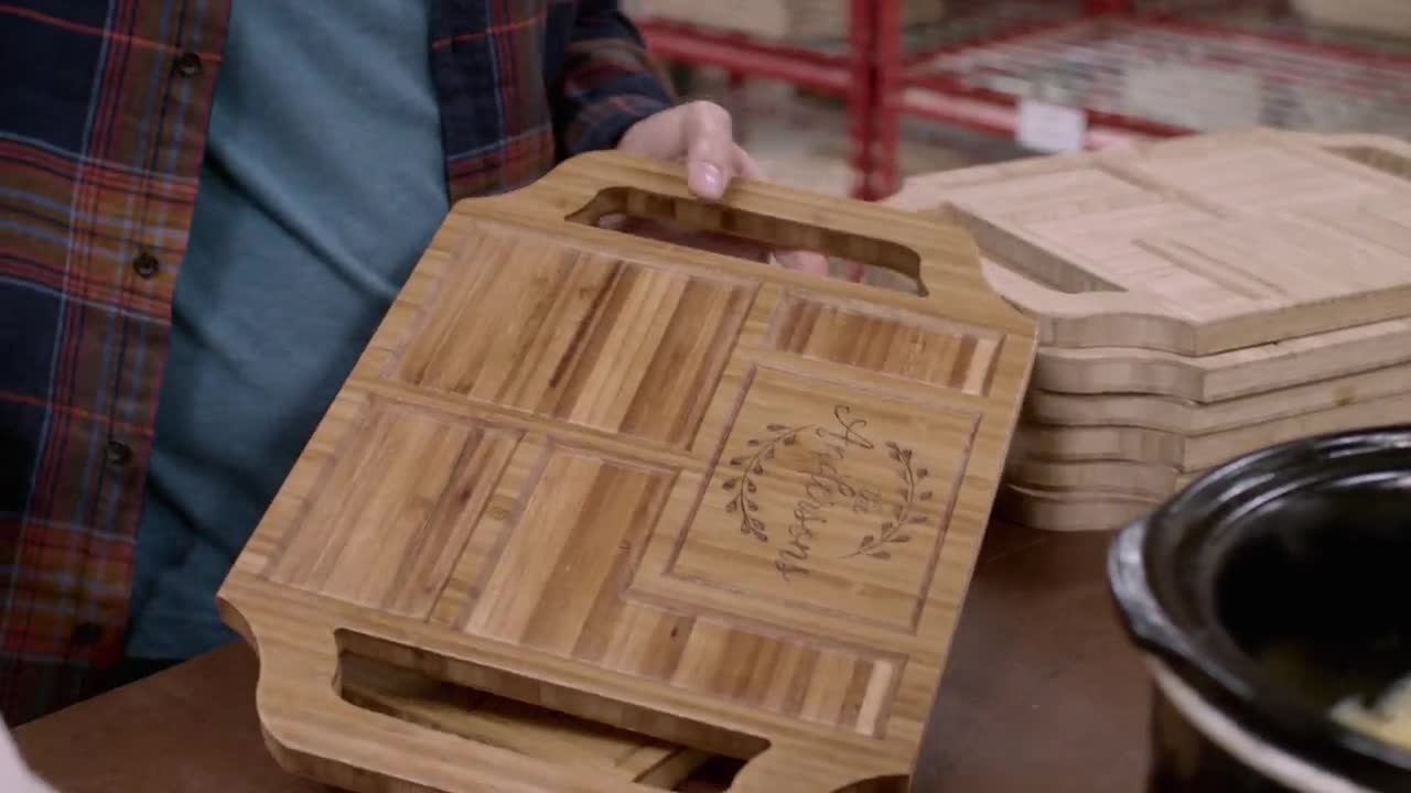 Dark Wood Personalized Cutting Board, Charcuterie or