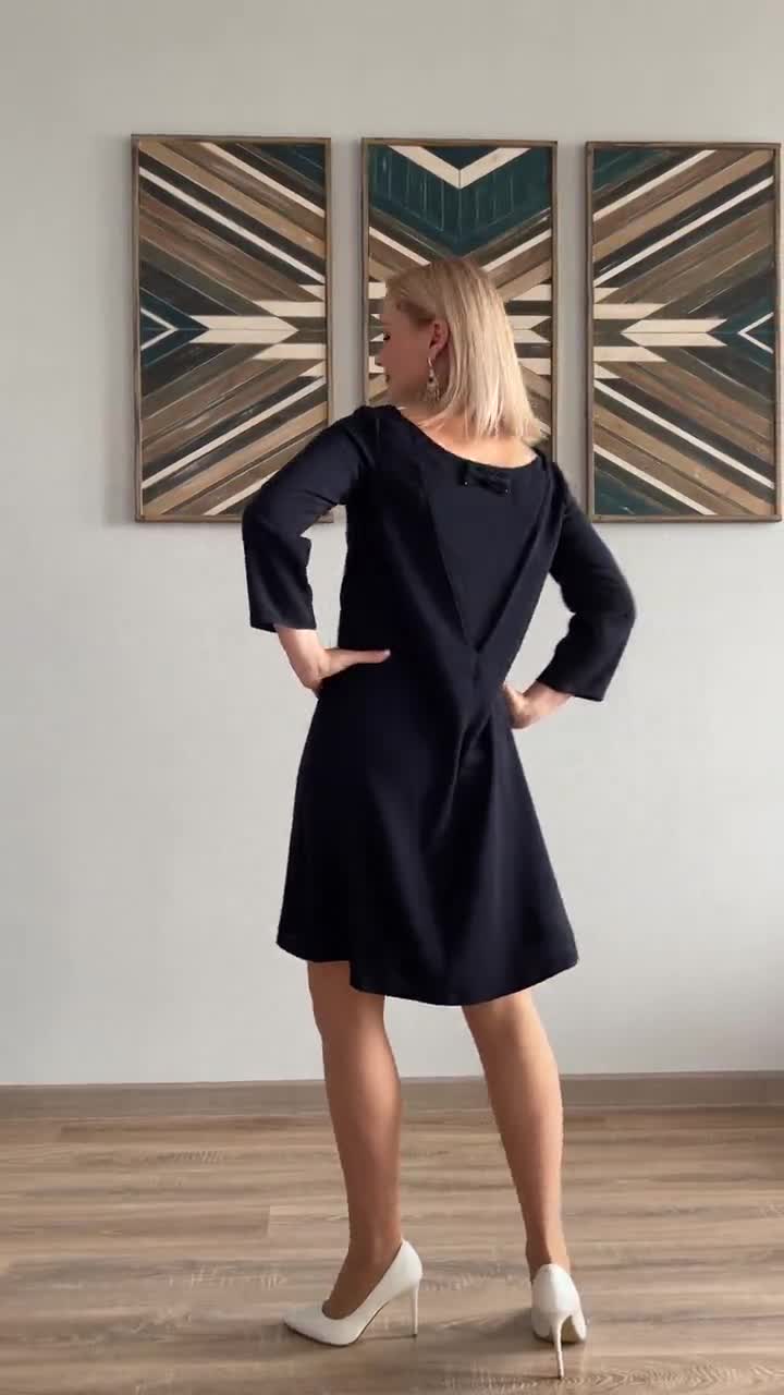 princess polly baby blue dress Little Black Dress Sewing Pattern, XS-XL (PDF pattern)