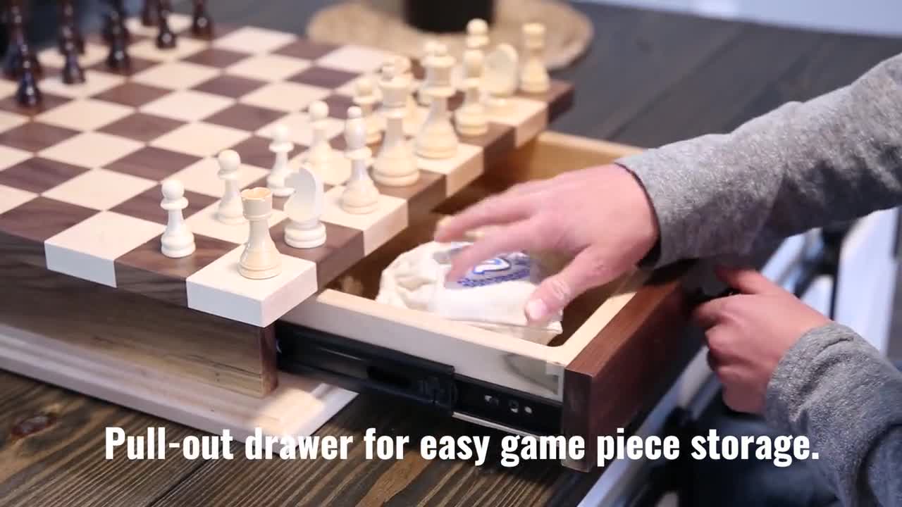 Chess and Checkers Deluxe Board Game