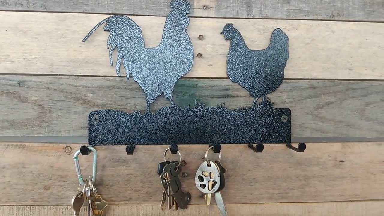Chicken Key Holder, Personalized Key Hooks -  Canada