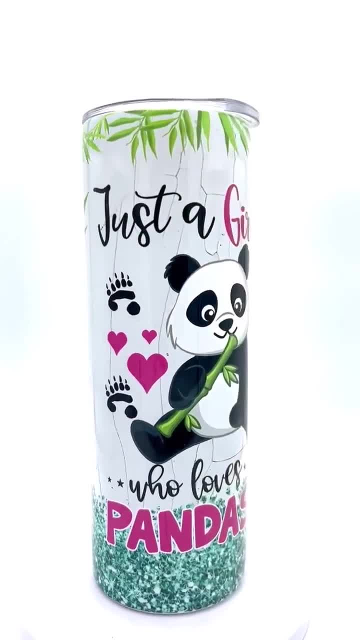 Get PANDA I'm just a girl who loves TUMBLER For Free Shipping • Custom Xmas  Gift