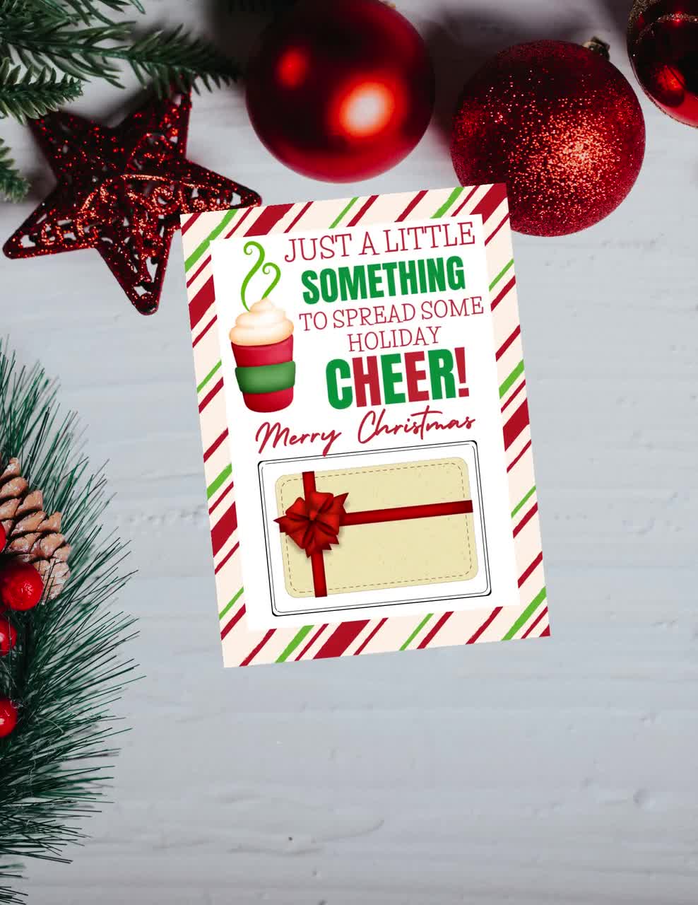 Spread Holiday Cheer with Gift Cards