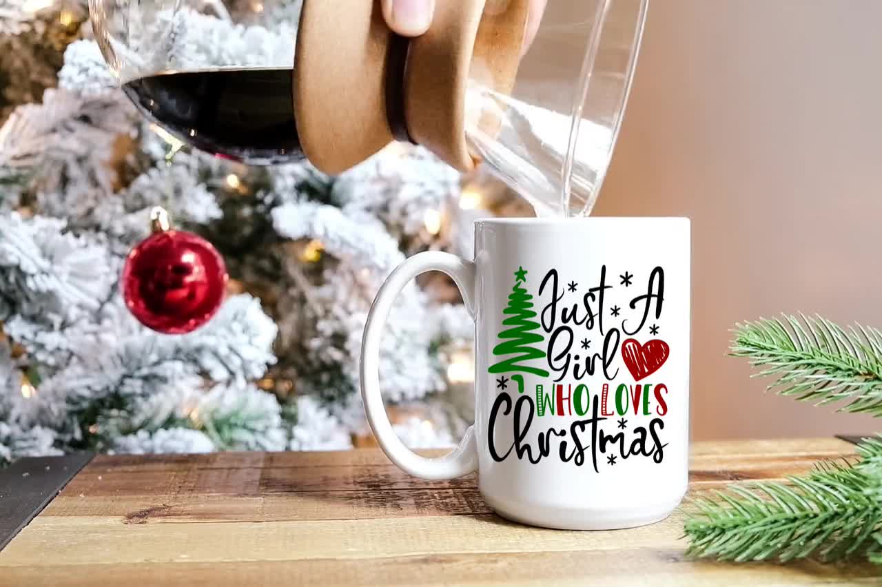 Christmas Mugs Merry Christmas Mug Christmas Tree Mug Holiday Mug Christmas  Gift Hot Chocolate Mug Christmas Decor DS004 