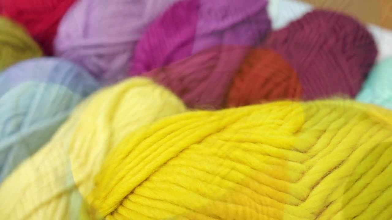 Rainbow Yarn, Super Chunky Wool, 100% Wool, Weaving Yarn 