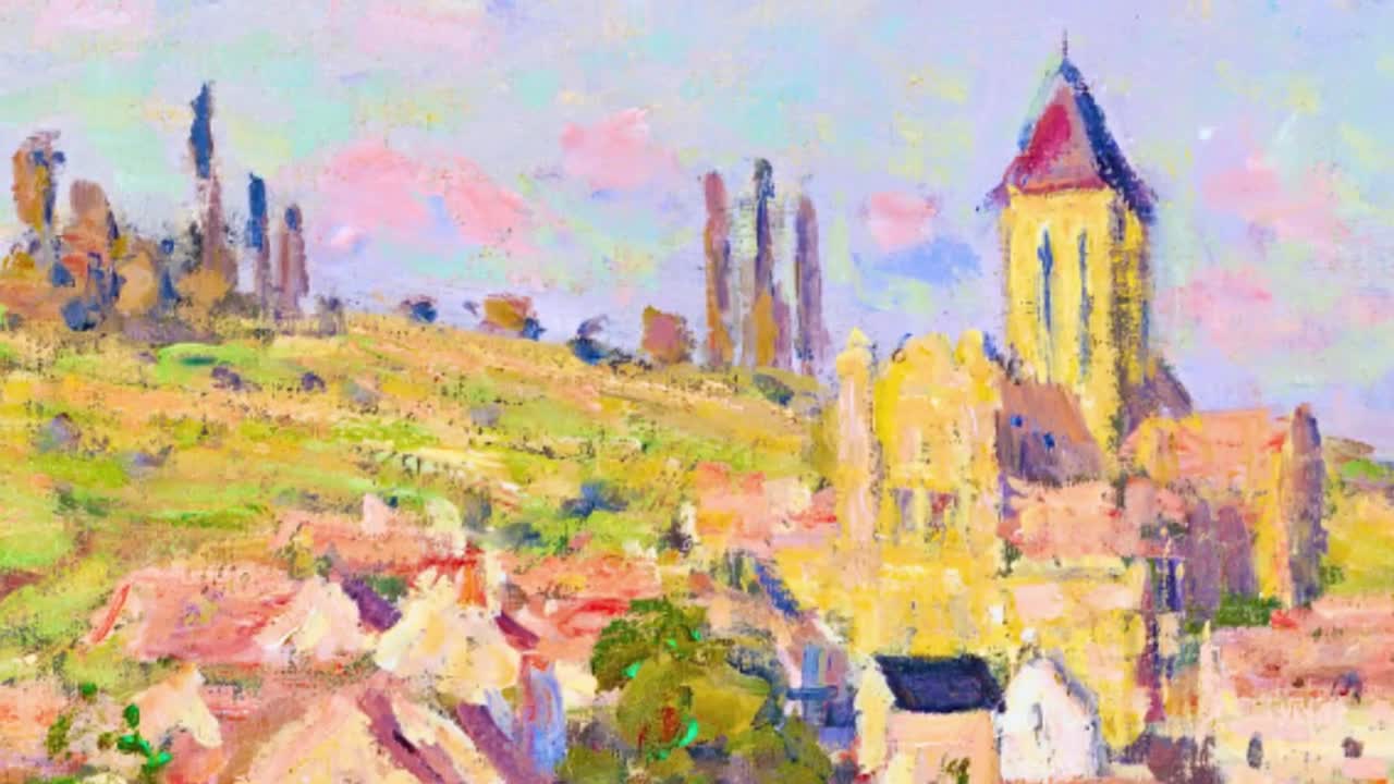 クロード・モネ「ヴェトゥイユ」：フランス印象派の田園風景画