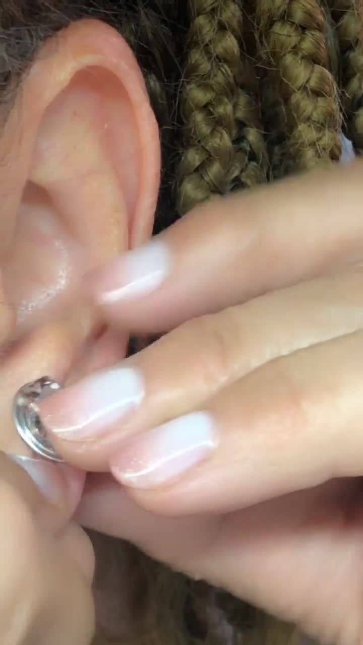 Flower Compression Pressure Keloid Clip-on Earrings