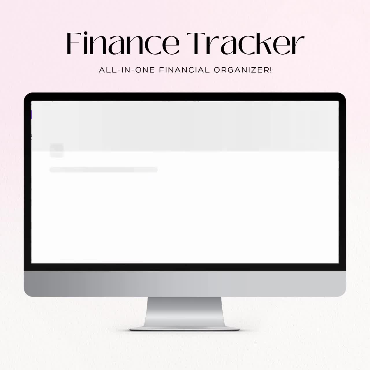 Plantilla de finanzas personales de Notion / Seguimiento de presupuesto y registro de gastos / Panel de planificación financiera de Notion / Rastreador de dinero todo en uno video poster