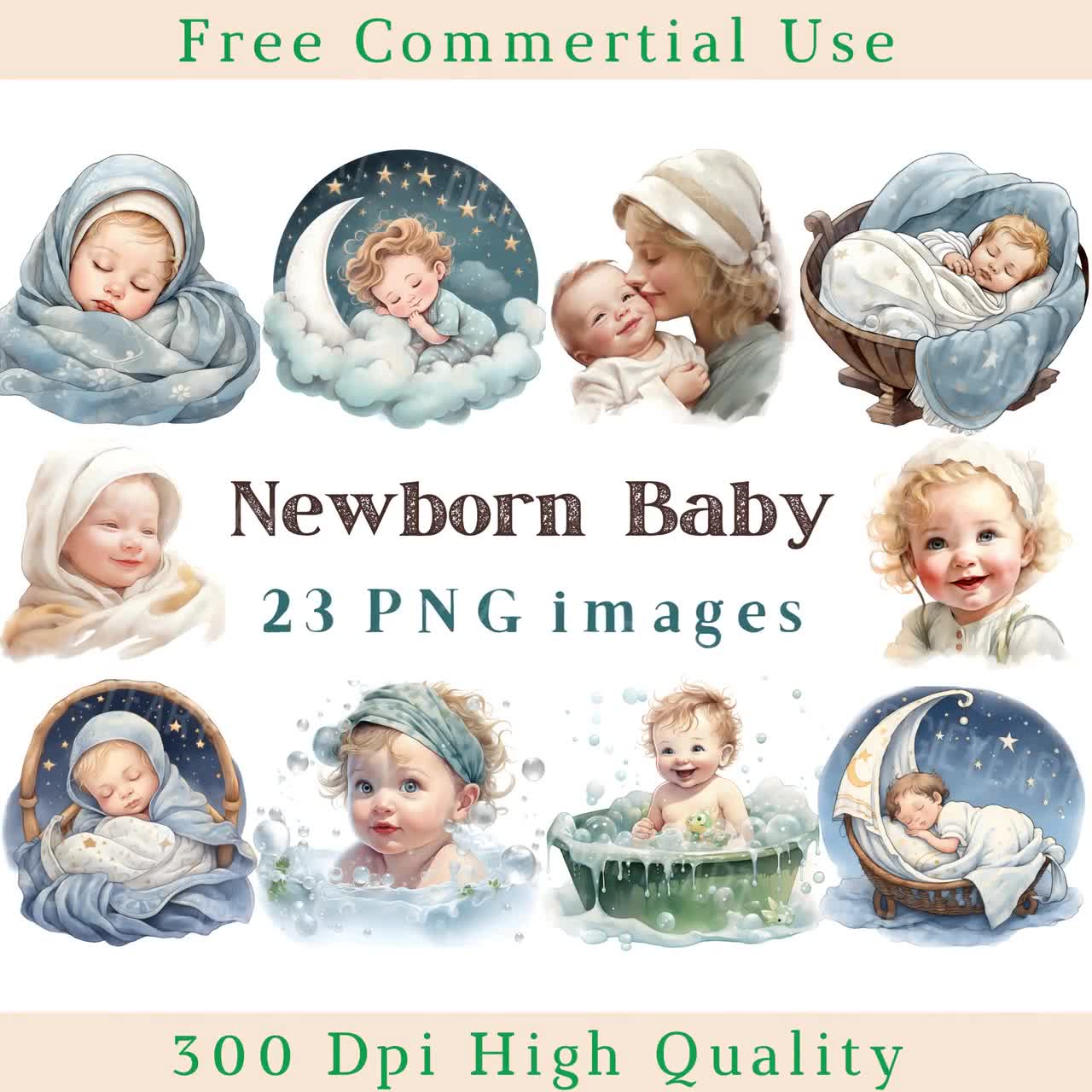 newborn baby clipart free
