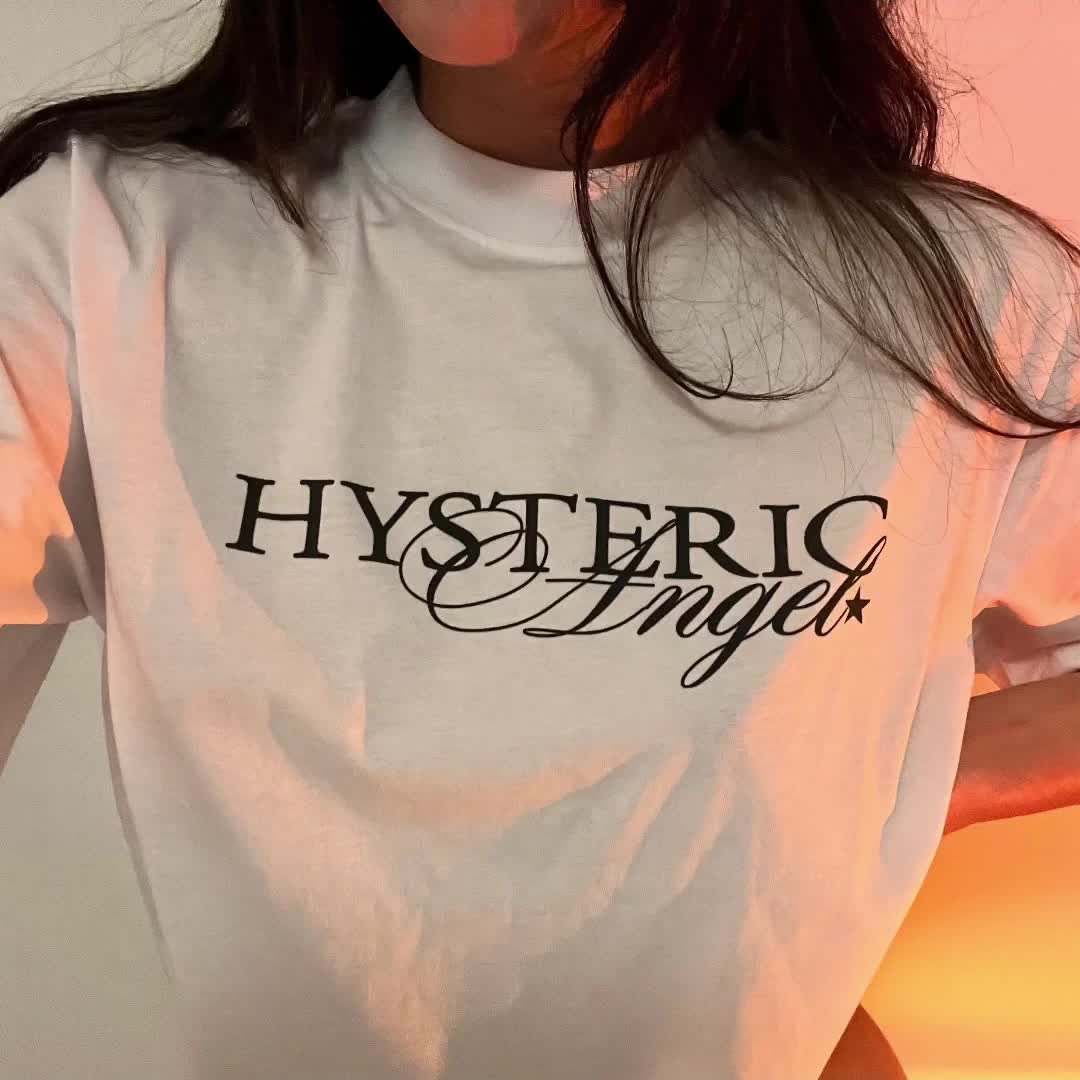 HYSTERIC ANGEL ショート丈Tシャツ|HYSTERIC GLAMOUR WOMEN
