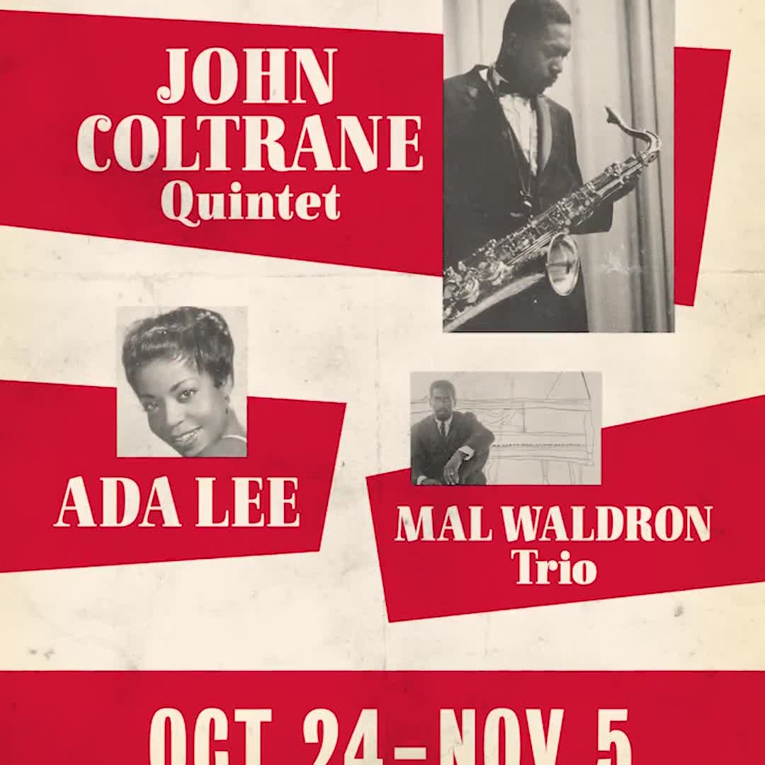 John Coltrane - Eric Dolphy Jazz Poster - Live at the