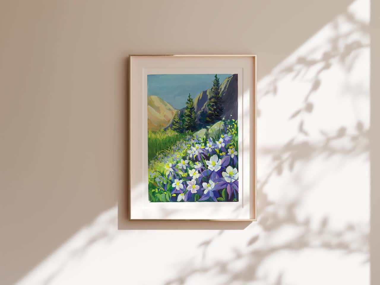森の絵画「小春ブナ森」 森の絵画「小春ブナ森」 双森 文 on X: