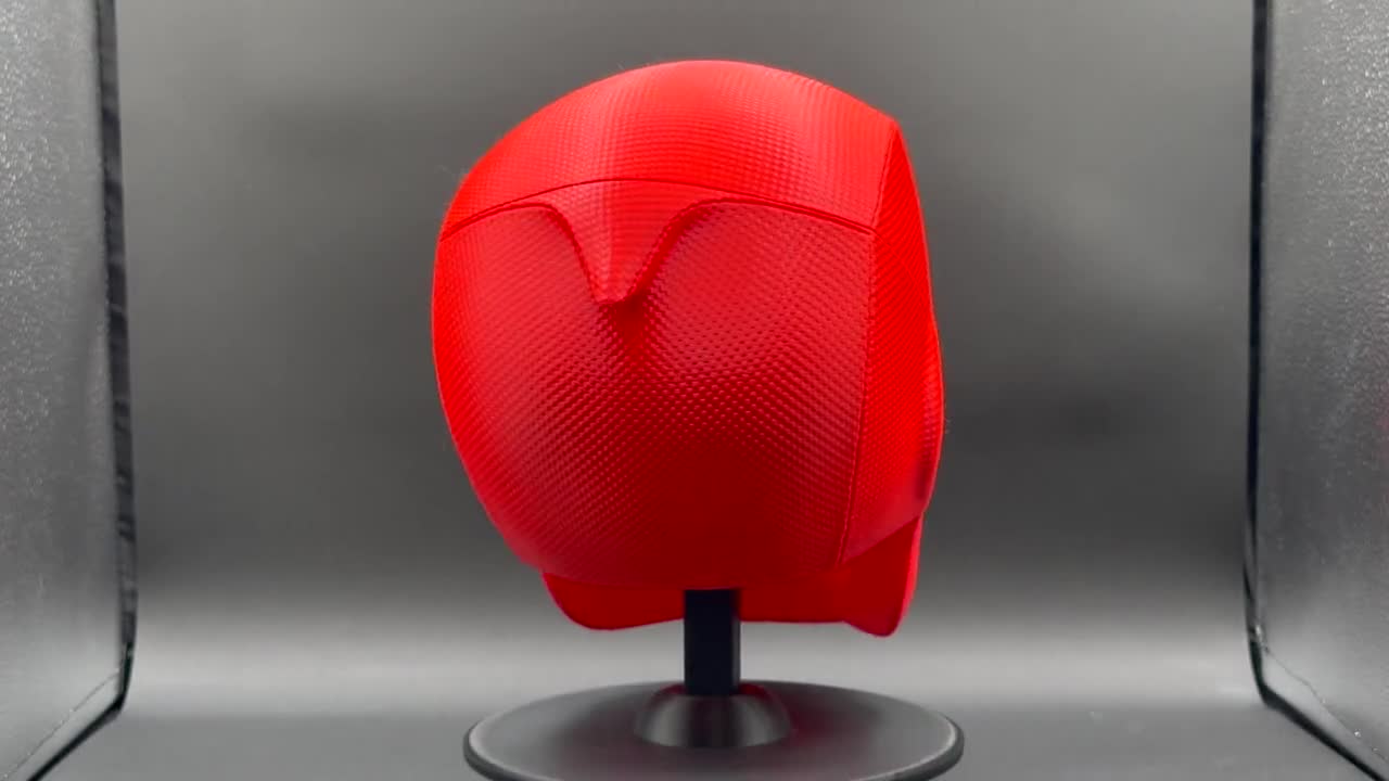 Casco/máscara estilo cómic inspirado en Deadpool, impresión 3D para cosplay video poster