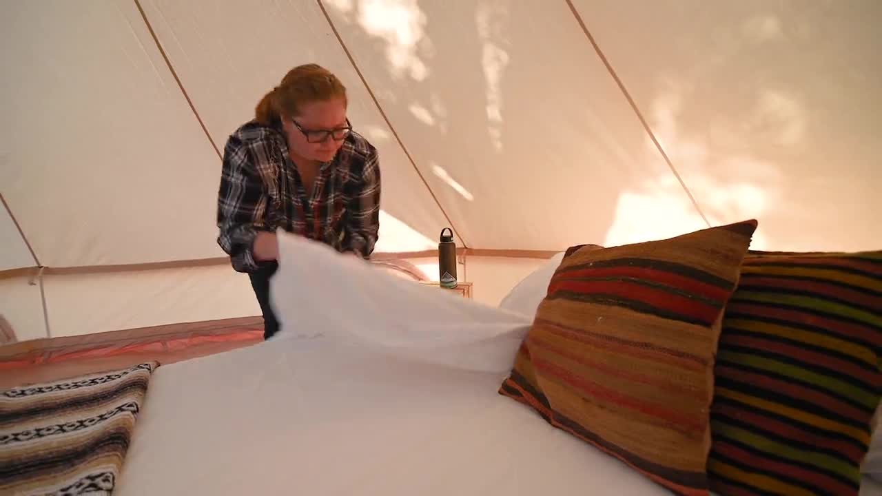 16' (5M) Bell Tent Fly Cover — Beyond Tent