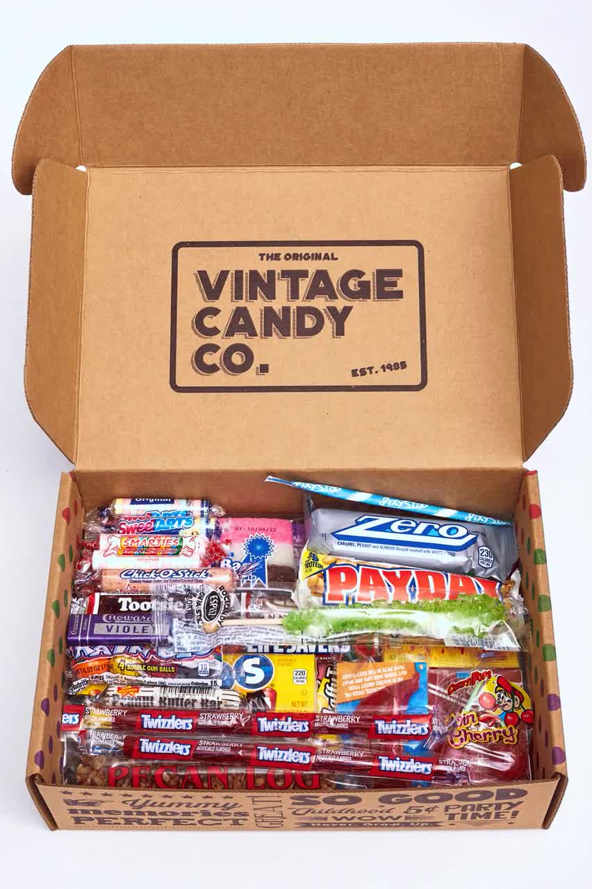 80 dulces americanos divertidos Twizzlers personalizados caja de regalo EE.  UU. caramelo cesta