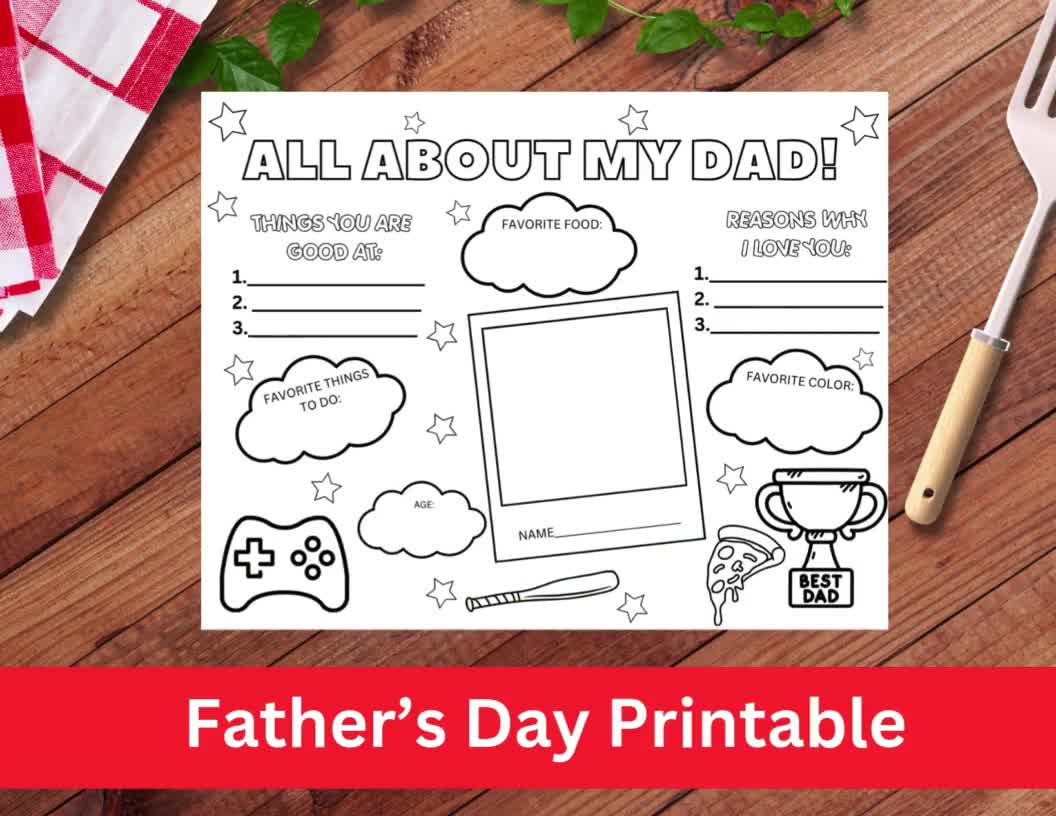 Template Walgreens Father's Day Photo Editable Fathers Day