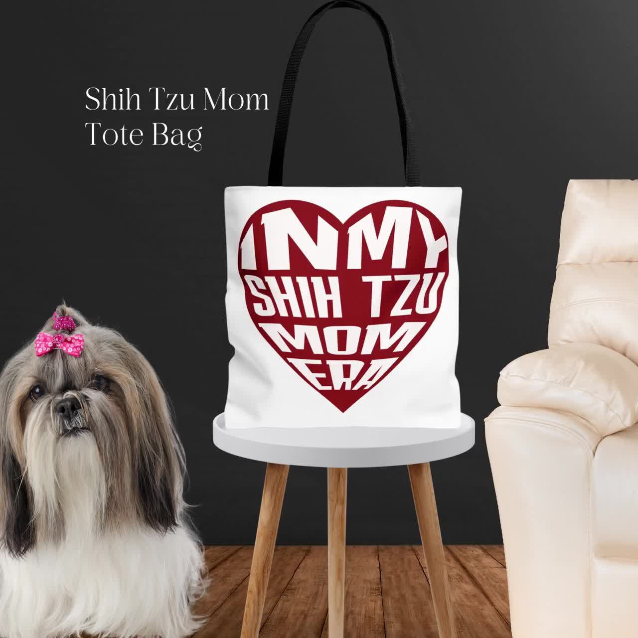 Shih tzu hot sale tote bag