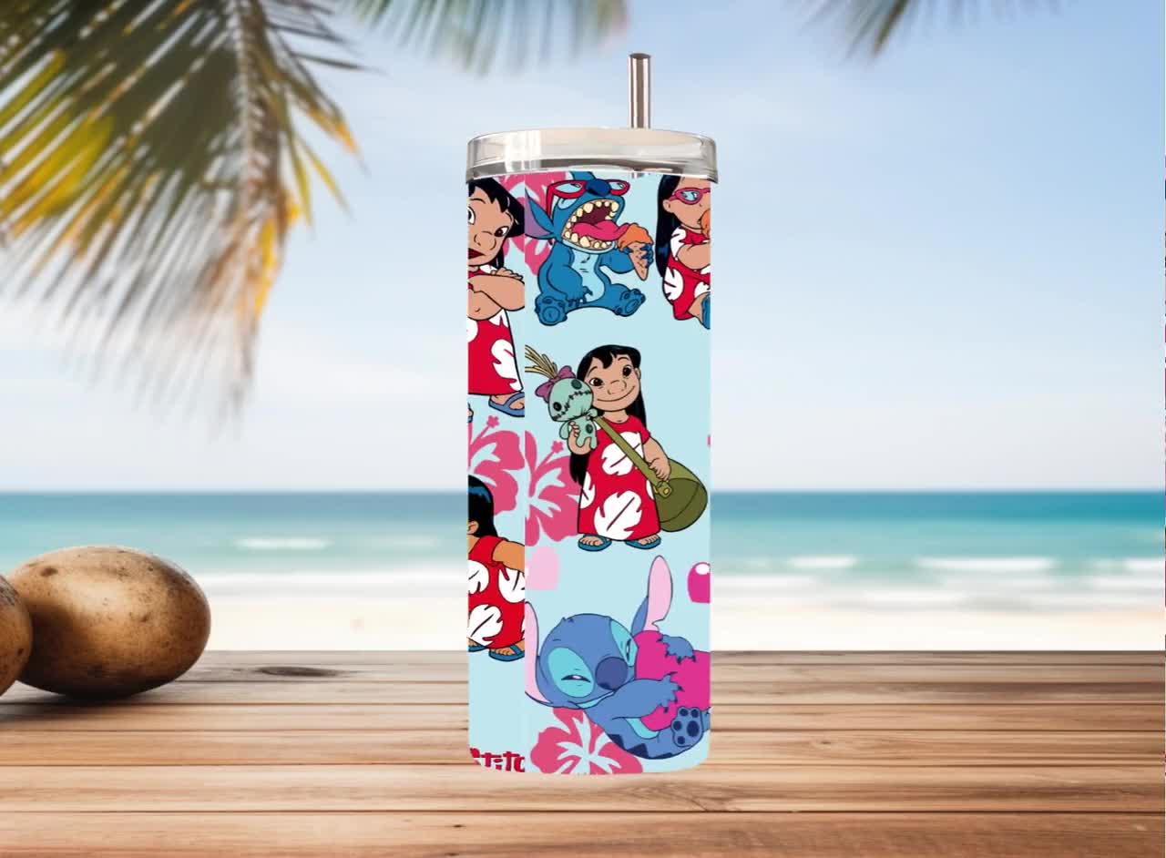 Lilo and Stitch Digital Designs, 20oz Skinny Tumbler Wrap, 9.35 in x 8 in - PNG Digital Download, DIGITAL ONLY video poster