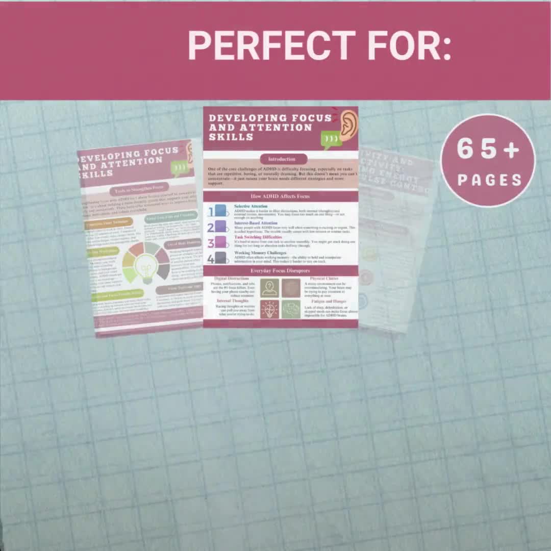 Manual de TDAH para adolescentes y adultos: Guía de salud mental (PDF) video poster