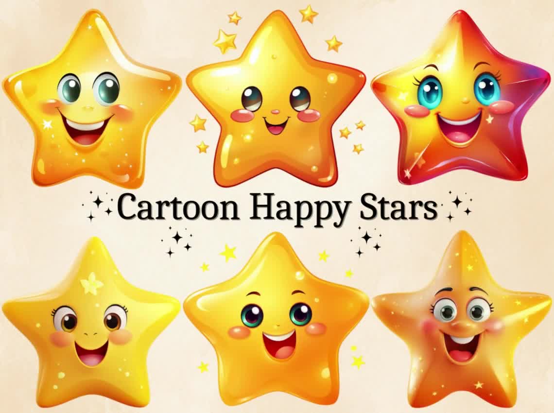 star clipart cute