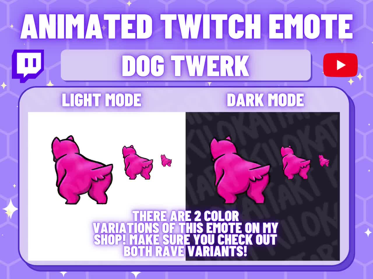 ALL COLORS Twerking Among Us Emote All Colors Twitch Discord