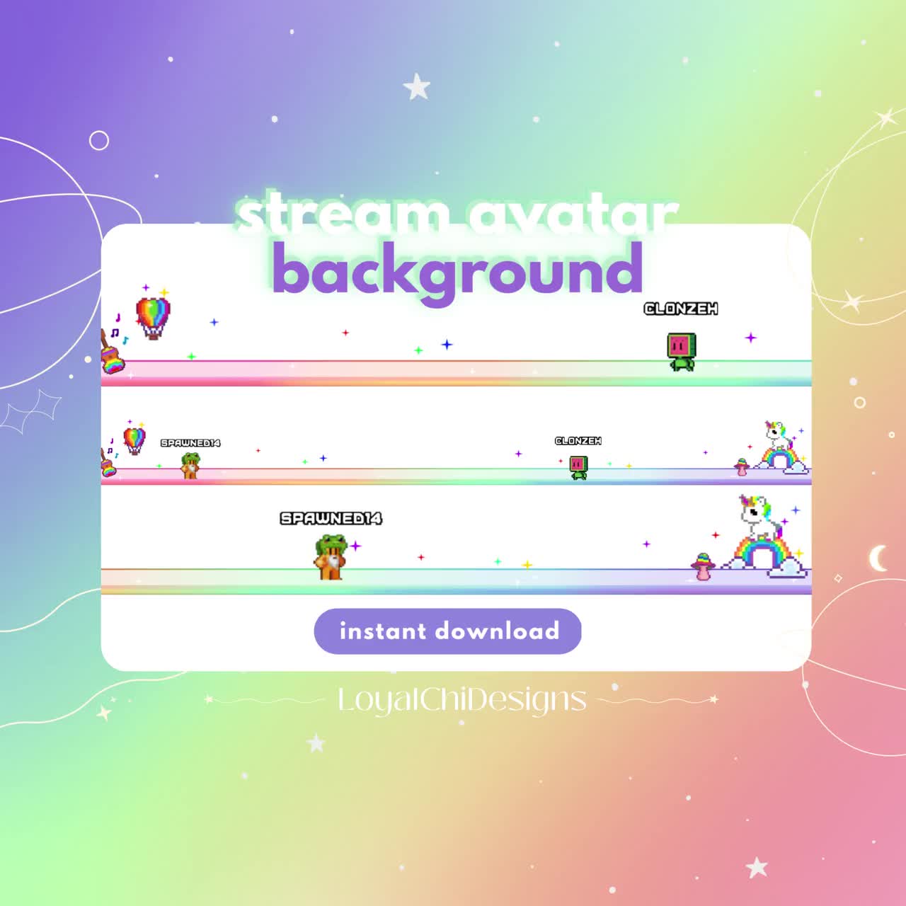 avatar templates cute