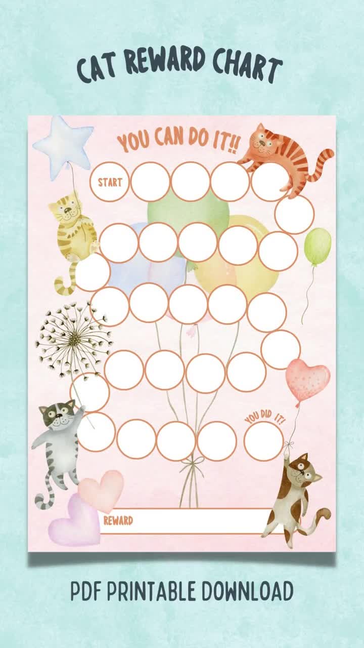 cat-reward-chart-printable-routine-sticker-chart-behaviour-chart-kids-kids-daily-chore-chart-toddler-star-chart-potty-training-chart-etsy-israel for Free Printable Sticker Chart Printable Pdf Cat Reward Chart , Printable Routine Sticker Chart, Behaviour Chart Kids, Kids Daily Chore Chart, Toddler Star Chart, Potty Training Chart - Etsy Israel for Free Printable Sticker Chart Printable Pdf