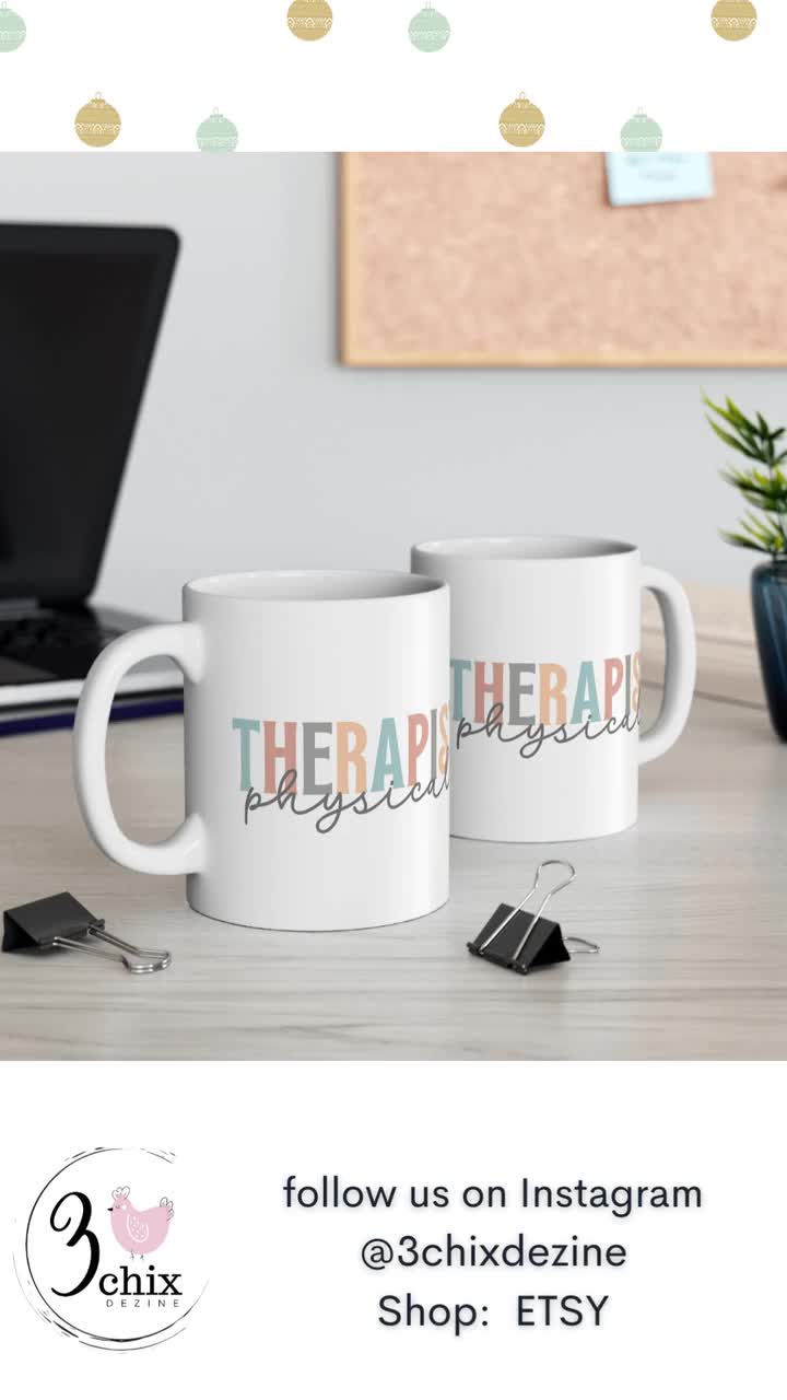 Aba Therapist Accent Mug Bcba Gifts Behavioral Therapist Mug