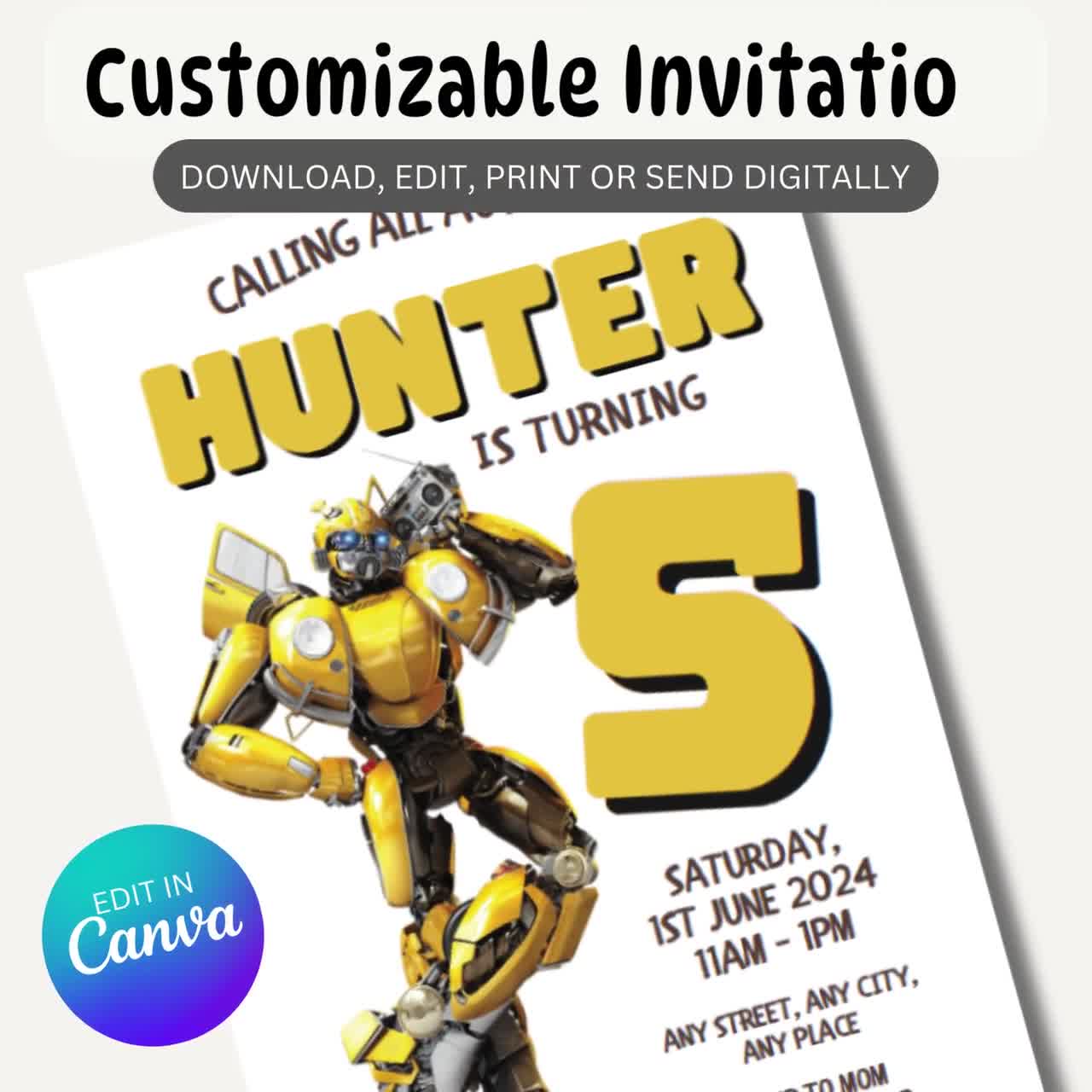 Transformers Birthday Invitation Customizable and Printable Template Digital Invite Rescue Bots Optimus Prime Autobots Bumblebee - Etsy transformers-birthday-invitation-customizable-and-printable-template-digital-invite-rescue-bots-optimus-prime-autobots-bumblebee-etsy