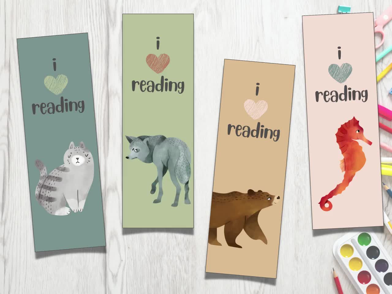 reading quotes for kids bookmarks