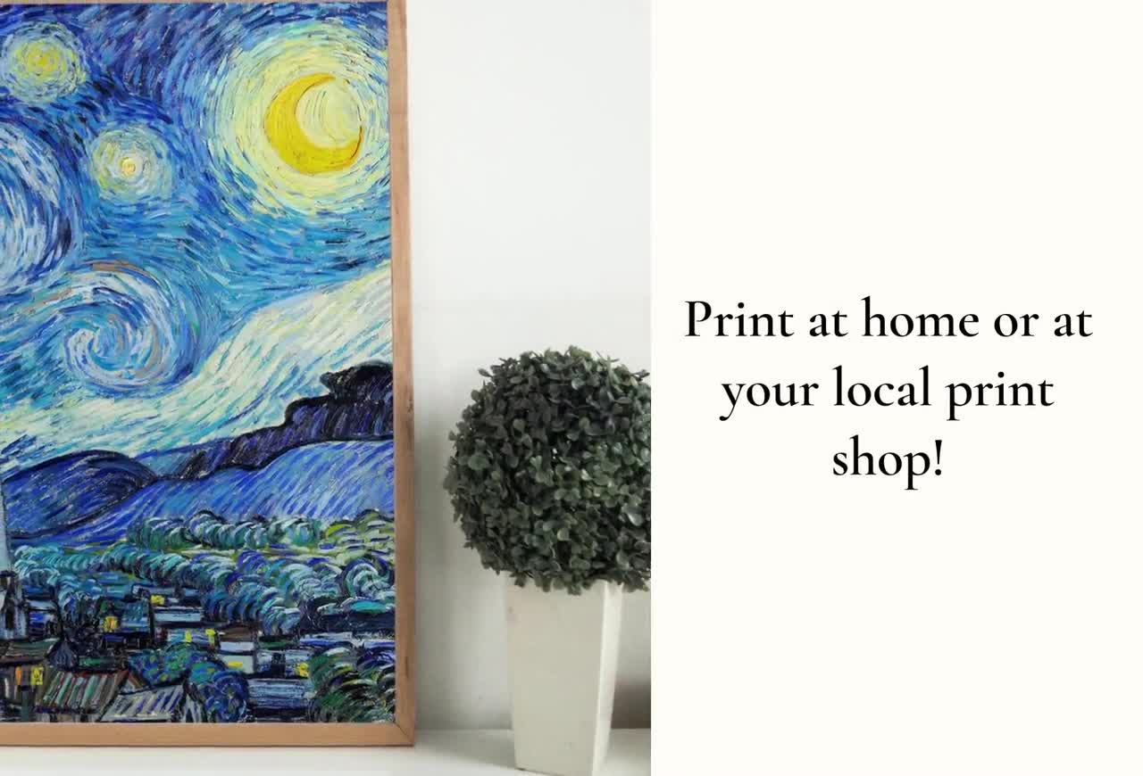 星月夜 ヴィンセント・ヴァン・ゴッホのプリント Amazon.co.jp: DECORARTS - 星月夜、ヴィンセント・ヴァン・ゴッホの
