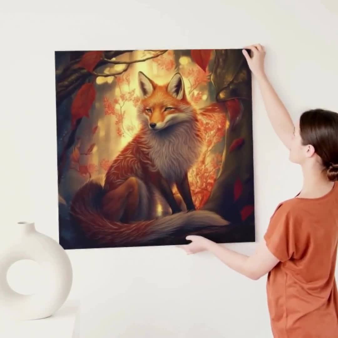 ファンタジー 絵画 動物 原画 砂漠の警備兵 ミーアキャット
