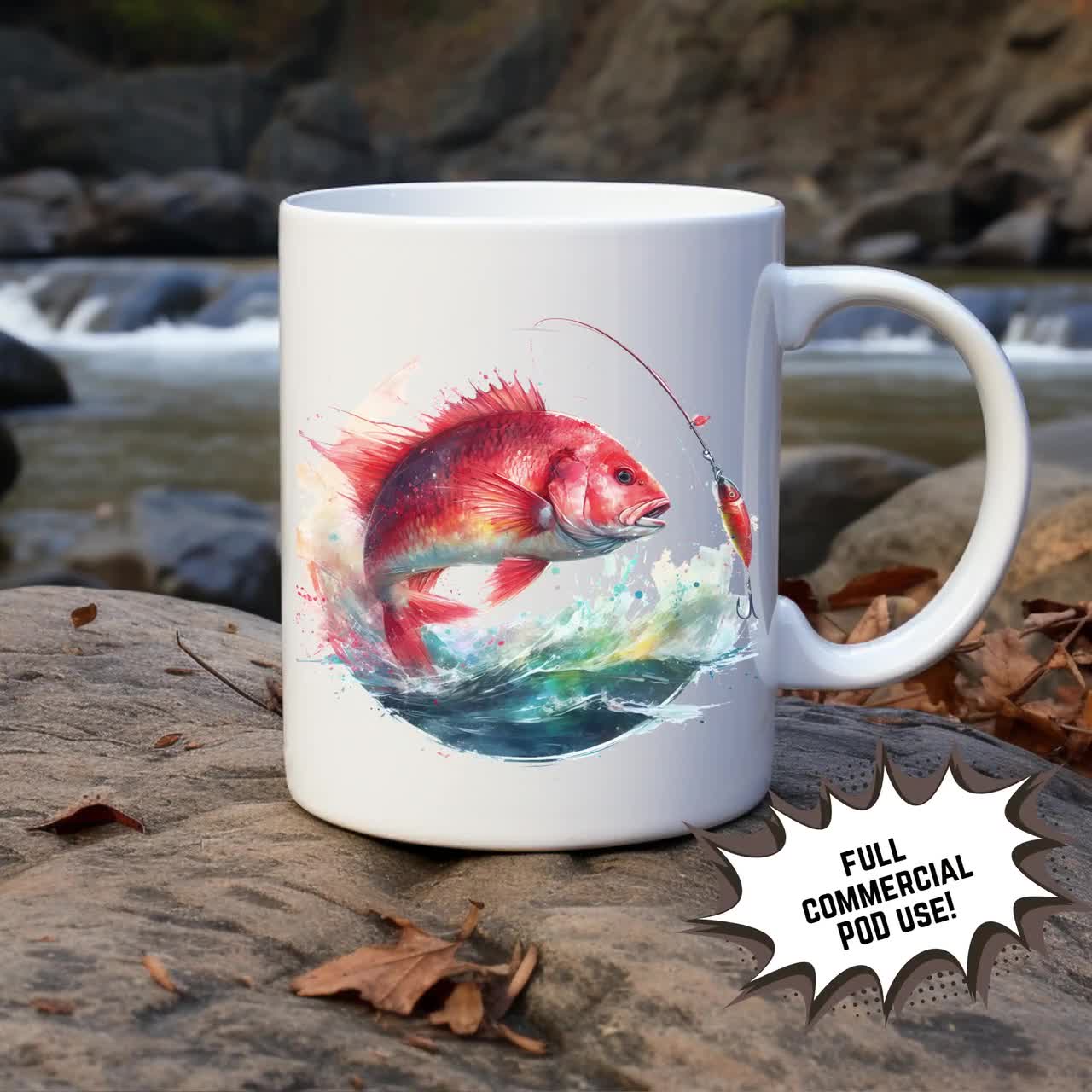 Red Snapper Png Red Fish Png Sublimation Design 20 Oz Skinny Png for Salt  Water Fishing Print Files Fisherman Hunting Adventure Tumblers 
