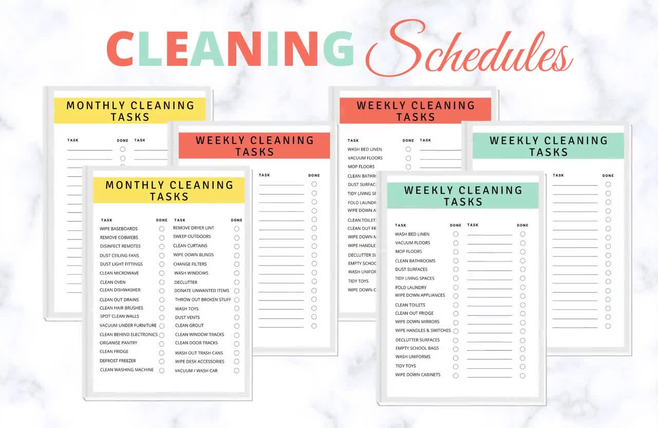 Daily quick-cleaning checklist – SheKnows