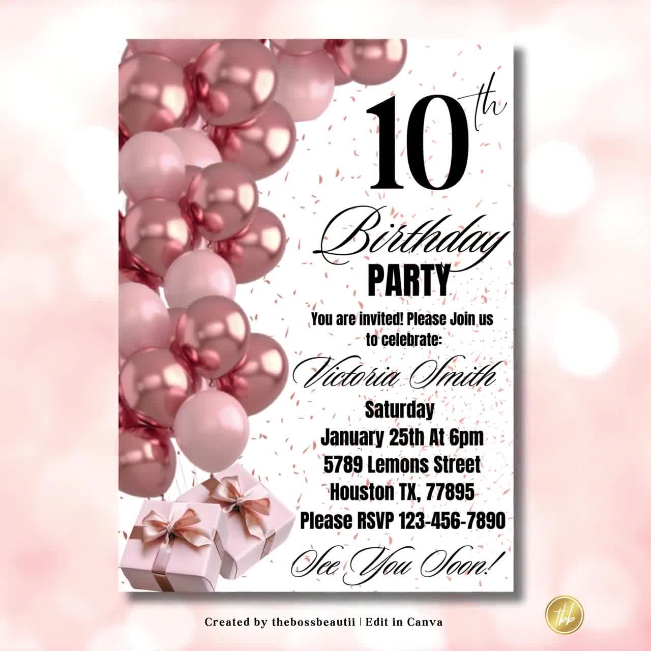 Edition Colibri Cartes D'invitation Peinture – 10 Cartes A6 à