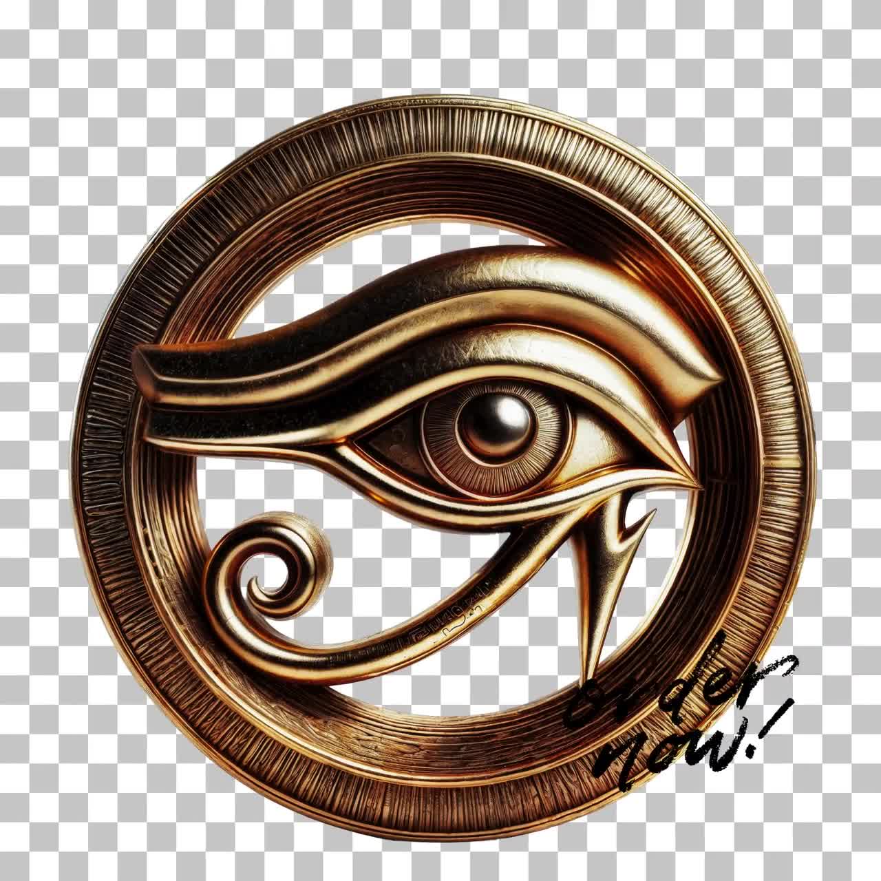 Eye of Horus PNG Iron Gold Eye of Horus Silver Ancient